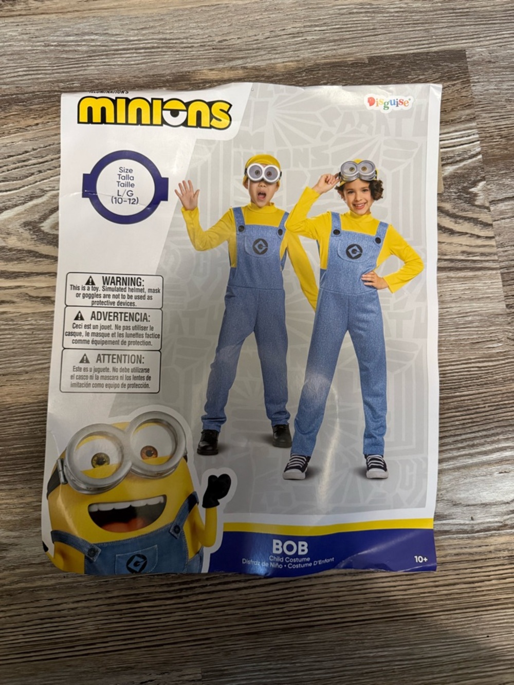 Bob Kids Costume - Yellow & Blue Overalls